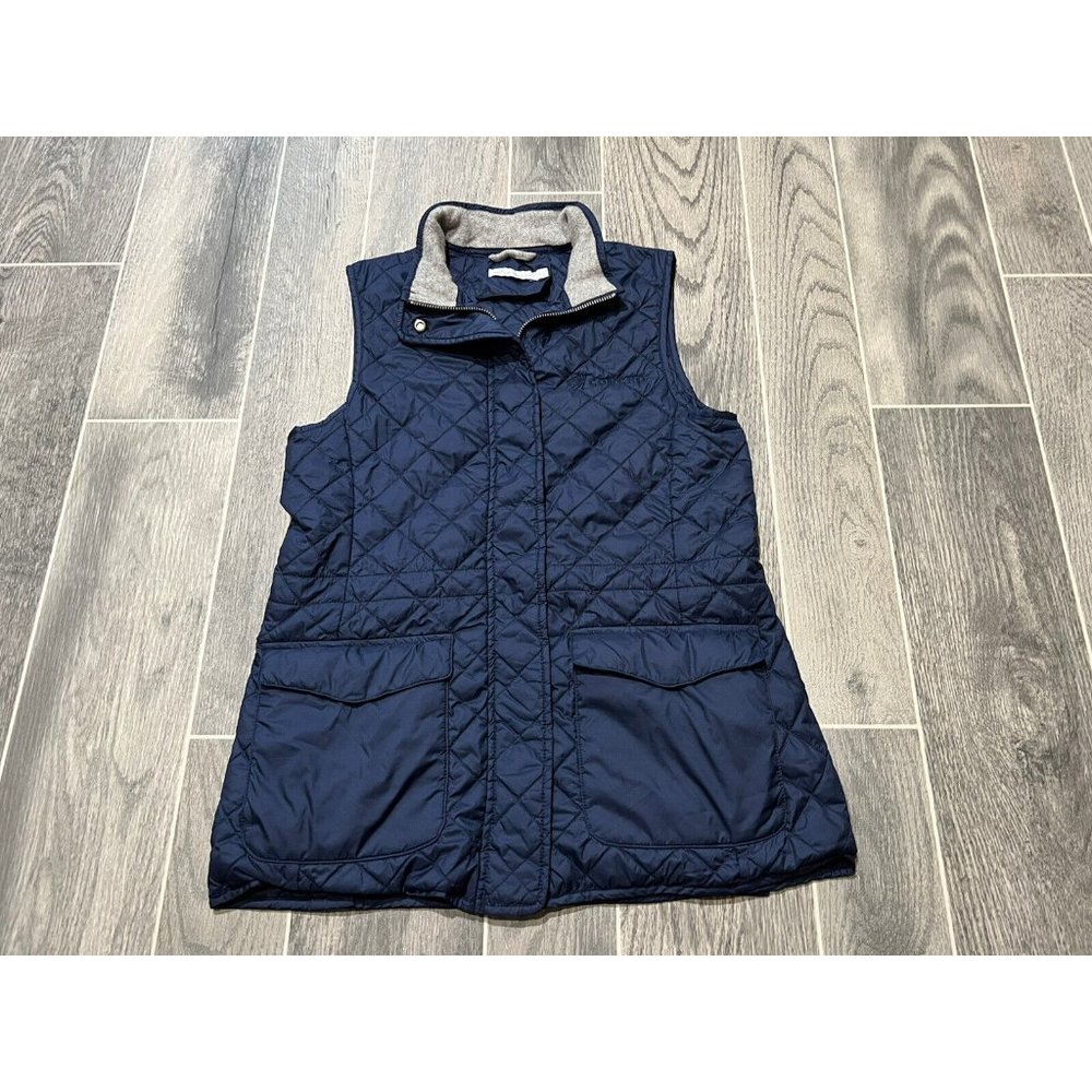 Peter Millar Women's Addison Quilted Travel Vest 'Navy Blue' - Size S $195 MSRP
